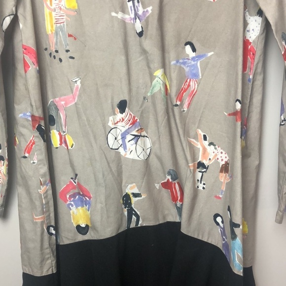 Motoreta “Paris baby” dress people print - Picture 4 of 8